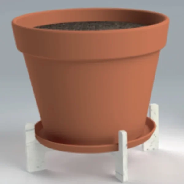 Mise en situation support de plante eco-conçu