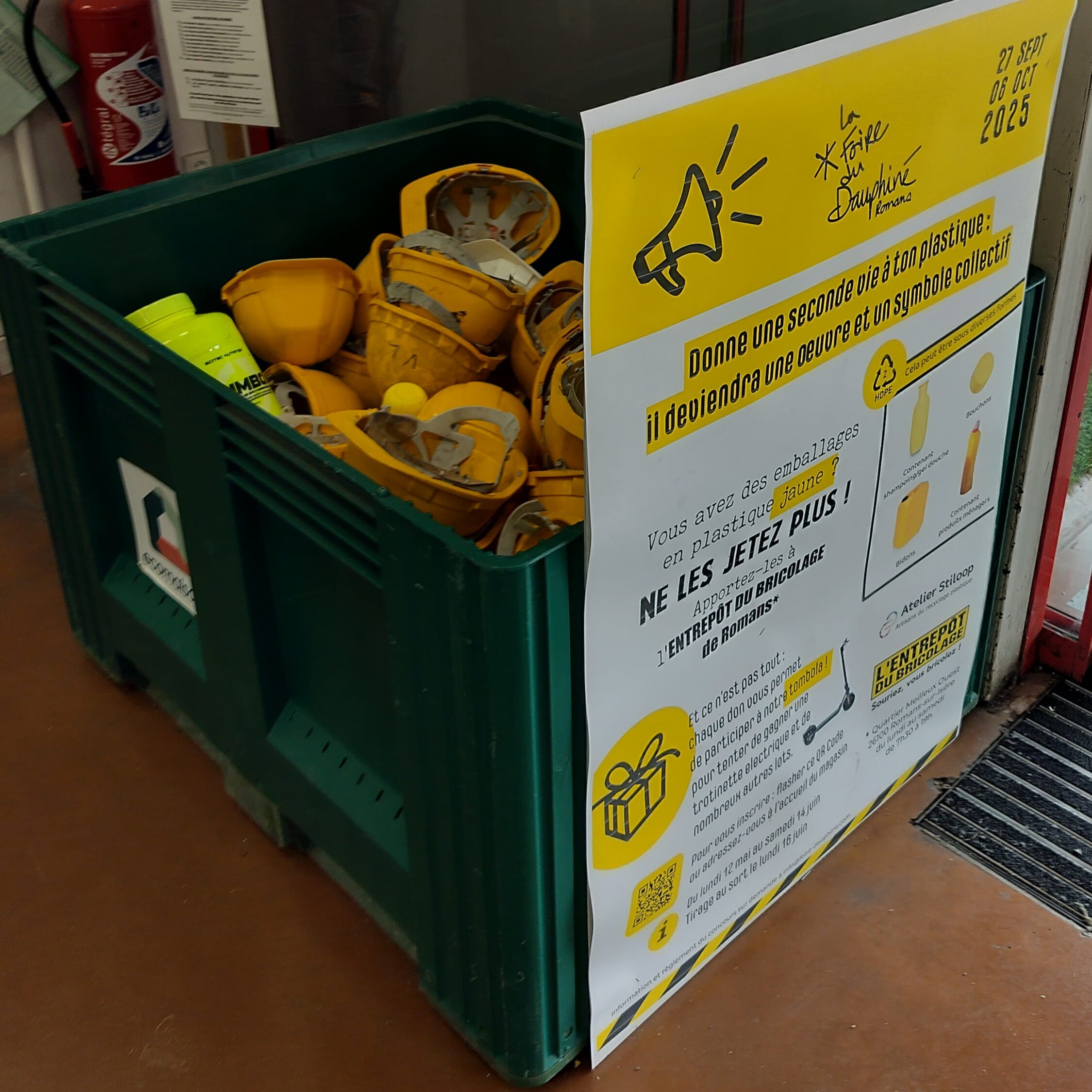 Une structure ornementale faite avec les déchets du territoire – Image 3